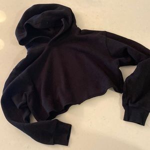 Black Tna cropped sweatshirt. Size small
